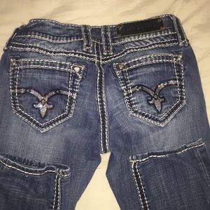 Rock revival straight leg size 28 jeans